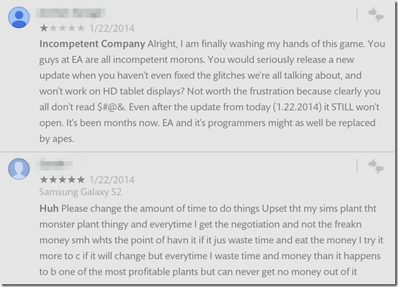 sims freeplay comments