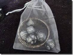 dwarven steel D&D dice