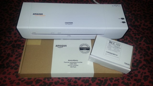Amazon Basics Laminator