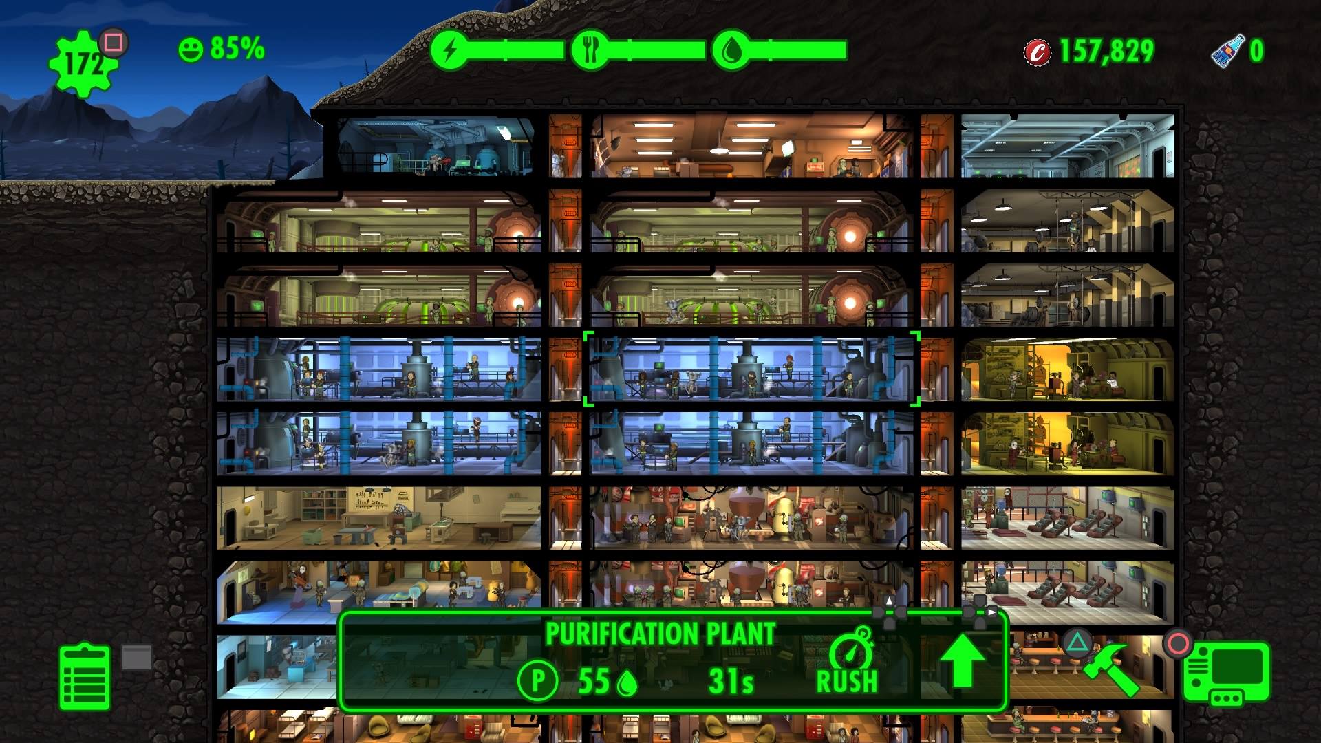 Fallout Shelter Top Floors Layout